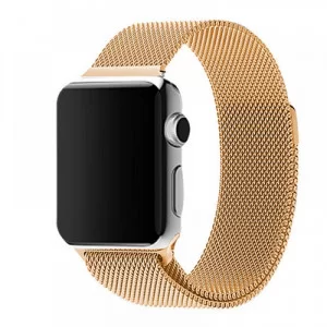 Curea Goospery Mesh Band Apple Watch (44 mm) [Gold]